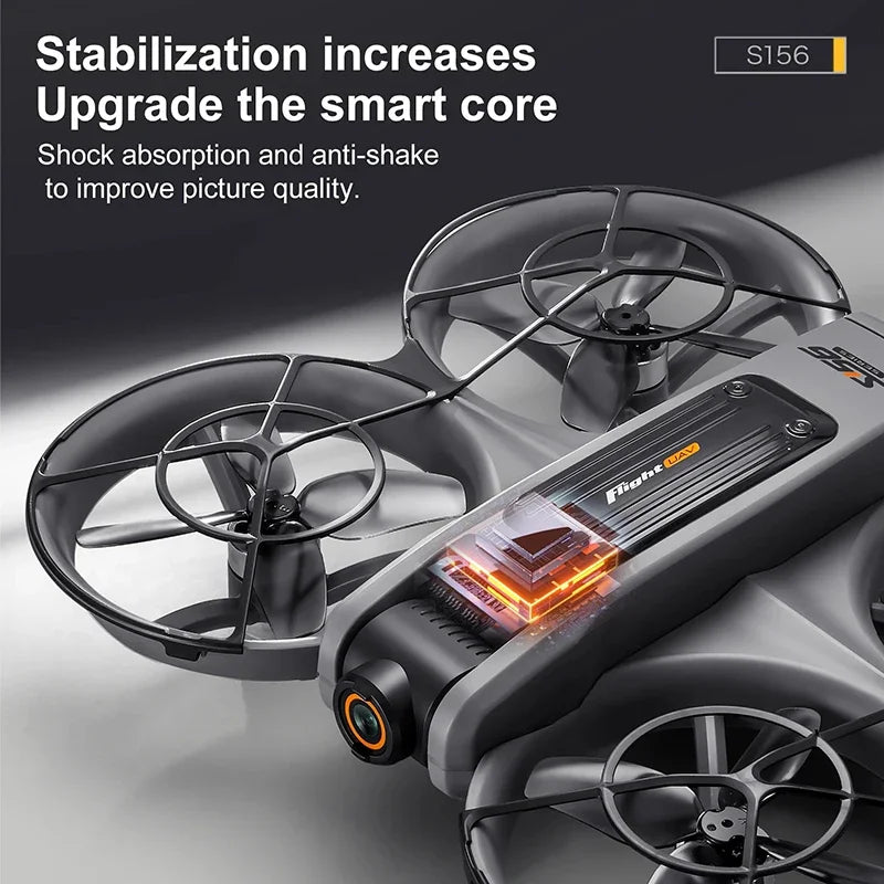 Xiaomi S156 Drone GPS 8K Professional HD 360° Dual Camera Screen Remote Control  Brushless Motors Obstacle Avoidance Quadcopter