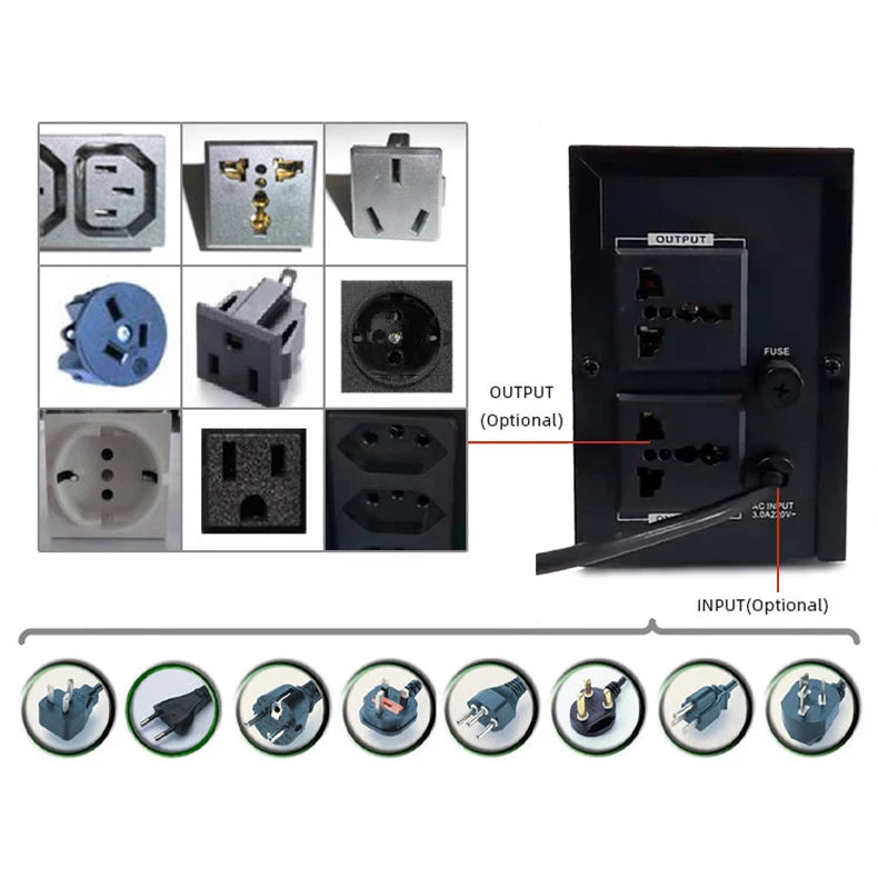 Uninterruptible Power Supply Extra Lasting Prolong Time Inside With Battery 5 Hours Backup Time Powering Security Camera Ups