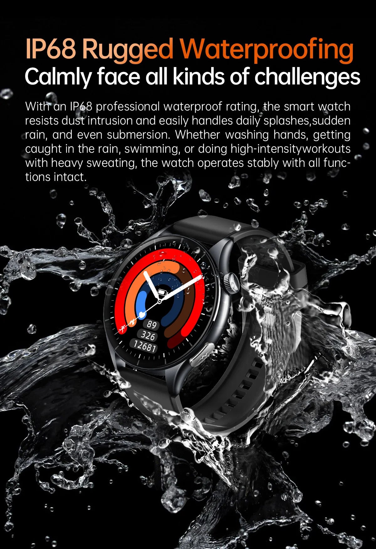 2025 New NFC  Health MonitorUric Acid Blood Pressure Blood oxygen Body Analysis Smart Watch ECG+PPG Clock Smartwatch Men lady