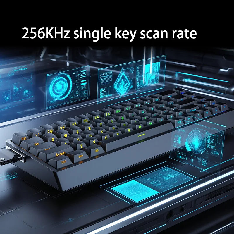 IROK ND63 MAX/ULTRA/ND68 Pro 0.001mm Rapid Trigg 8000HZ SOCD/RS Mechanical Keyboard with magnetic switch Gaming Keyboad 63/68key