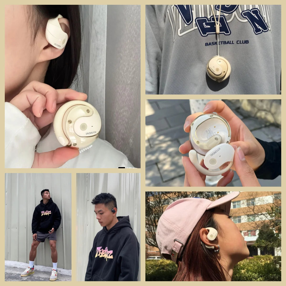 Auriculares de traducción 3 en 1,dispositivo de traducción Bluetooth 5.4 para aprendizaje de negocios