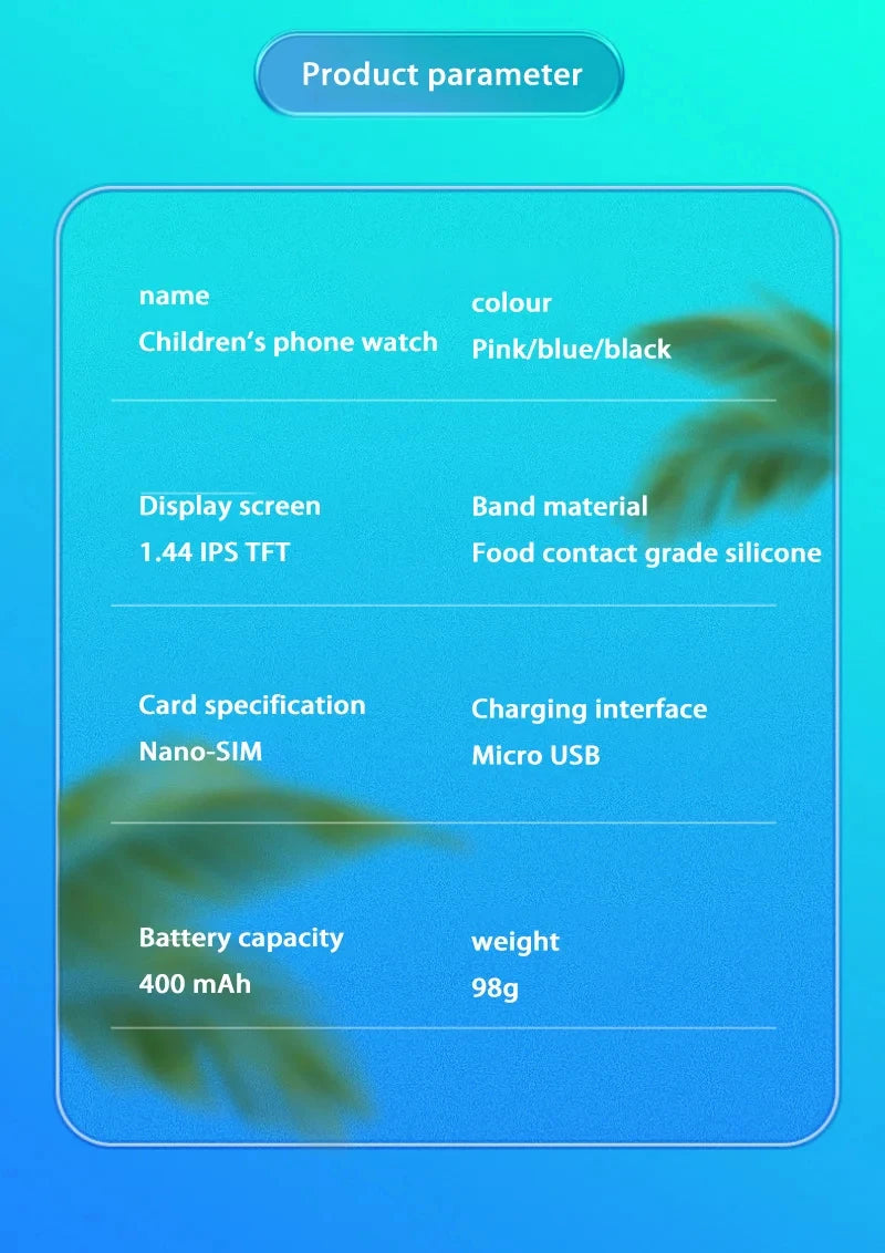 Xiaomi MIJIA Kids 4G Smart Watch Sim Card Call SOS GPS Location Child SmartWatch Camera Waterproof Watch For Boys Girls Present