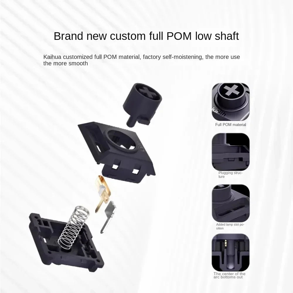 Lofree Flow Series Low-Profile Wireless Mechanical Keyboard Aluminum Gasket 2-Mode Bluetooth Wired Type-c Office Portable Typing