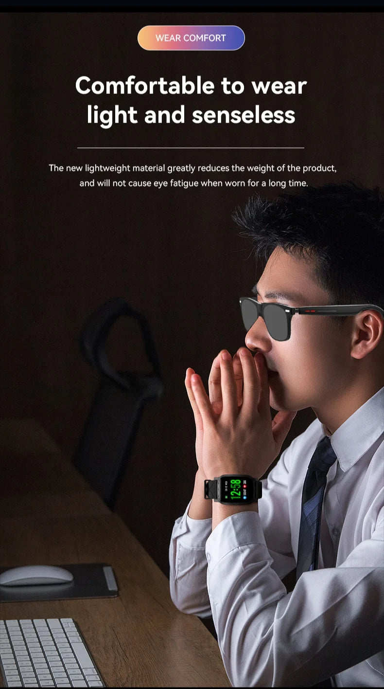 2025 For Ray-Ban Meta Smart Glasses Bluetooth Dual Speaker Daily Commute Travel Sport Waterproof Sunglasses Phonic Smart Glasses