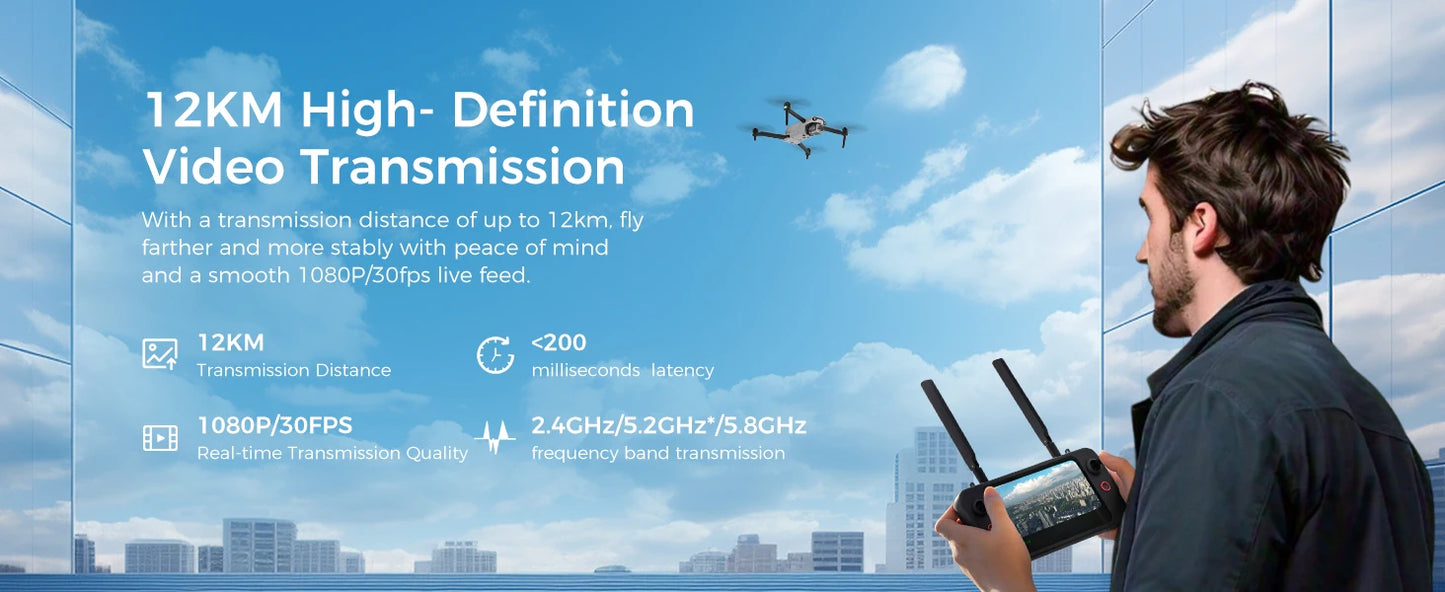 Autel Robotics EVO Lite 6K Enterprise Professional Drone 6K Camera UAV 40 Minutes Flight Time 12km Long Range Drone Basic Combo