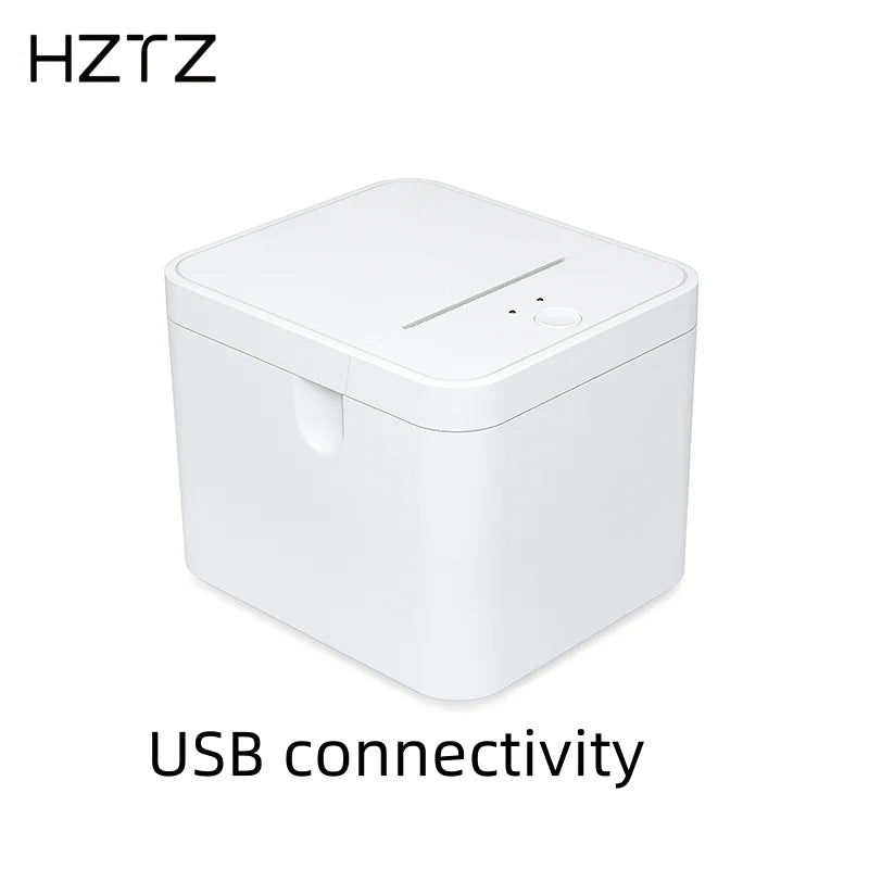 HZTZ 58mm Thermal Receipt Printer for Android iOS Windows system can be connected to cash registers Suitable for catering, super