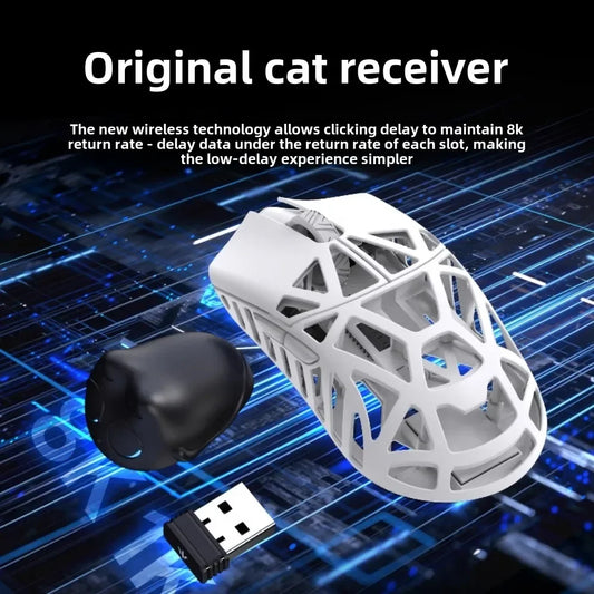 WLMOUSE Beast X Pro Magnesium alloy lightweight wireless e-sports gaming mouse 750IPS 8K PAW3950HS 30000DPI without backlight