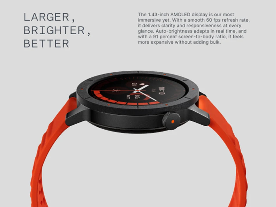 Global Version Nothing CMF Watch 3 Pro 1.43"AMOLED Dual-Band GPS Bluetooth Call smartwatch 131 Sports modes Blood Oxygen Monitor