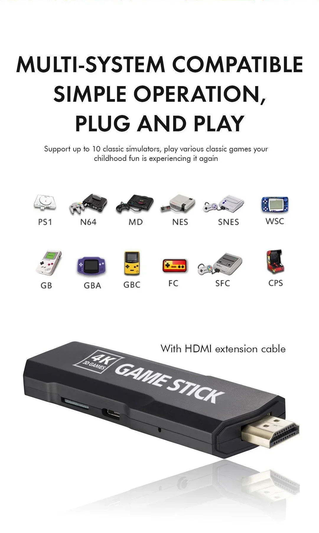 X2 Plus 64G 128G 256G 50000 Games Retro Video Game Console with GD10 Pro Stick 4K 3D HD Support Wireless Controller254