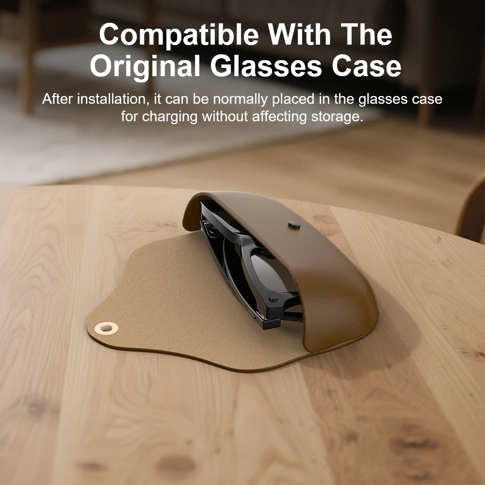 HIBloks For Ray-Ban Meta Wayfarer RW4008/RW4006 Skyler Headliner Smart Glasses Record Video Shading Sticker Glasses Accessories