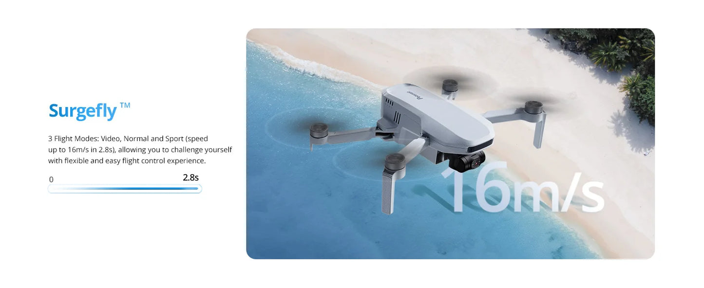 Potensic ATOM 3-Axis Gimbal 4K GPS Drones Under 249g Max 6-KM for Adults and Beginners