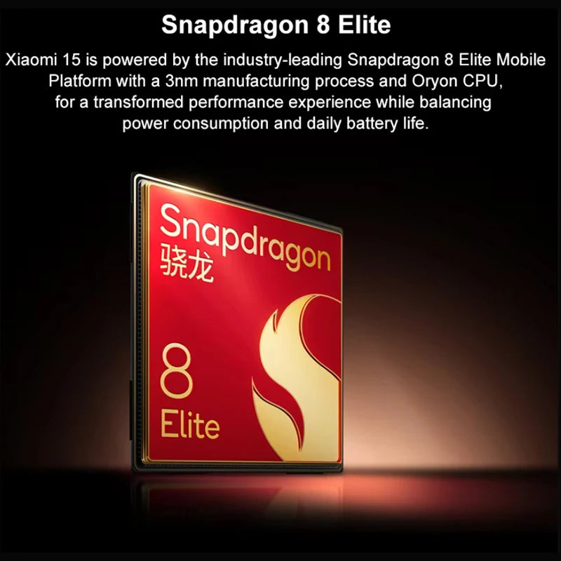 CN Global ROM Xiaomi 15 256GB/512GB Snapdragon 8 Elite 6.36”1.5k OLED Screen 5400mAh Battery 90W Wired Charge 50MP+32MP Camera