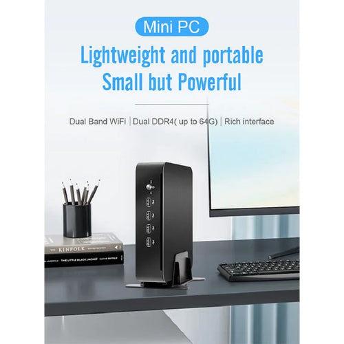 12th Gen Mini PC Gamer Intel I7 1265u I5 1235U 10 Core 12 Threads 2*DDR4 M.2 NVME SSD HD Win11 Office Mini Computer WiFi6