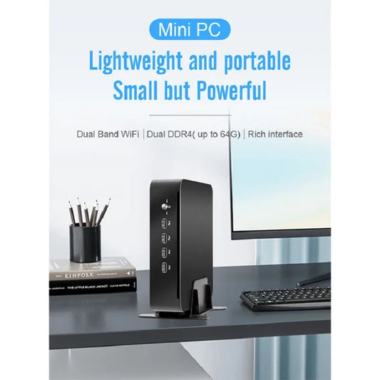 12th Gen Mini PC Gamer Intel I7 1265u I5 1235U 10 Core 12 Threads 2*DDR4 M.2 NVME SSD HD Win11 Office Mini Computer WiFi6