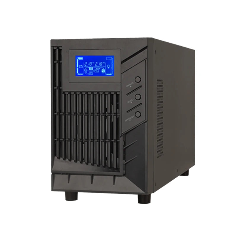 High Quality UPS Power Supply 3KVA Online Ups Voltage Regulator 2400W LCD Display Computer Emergency Backup Power Supply