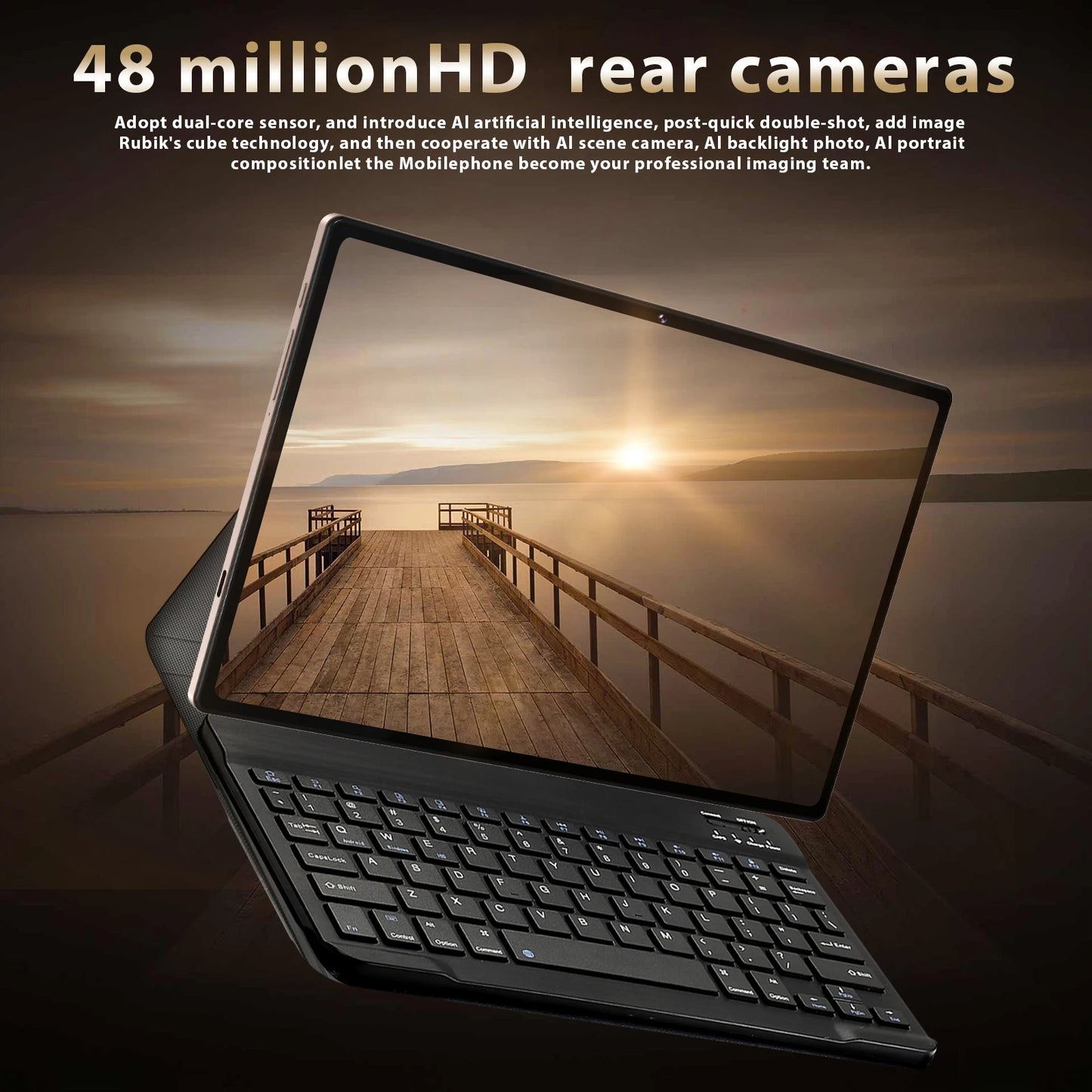 Original Pad 6S Pro Tablet 10.1 inch Android 14 Global Snapdragon 8gen3 22GB+2048GB 20000mah 5G Dual SIM WIFI HD Full Screen