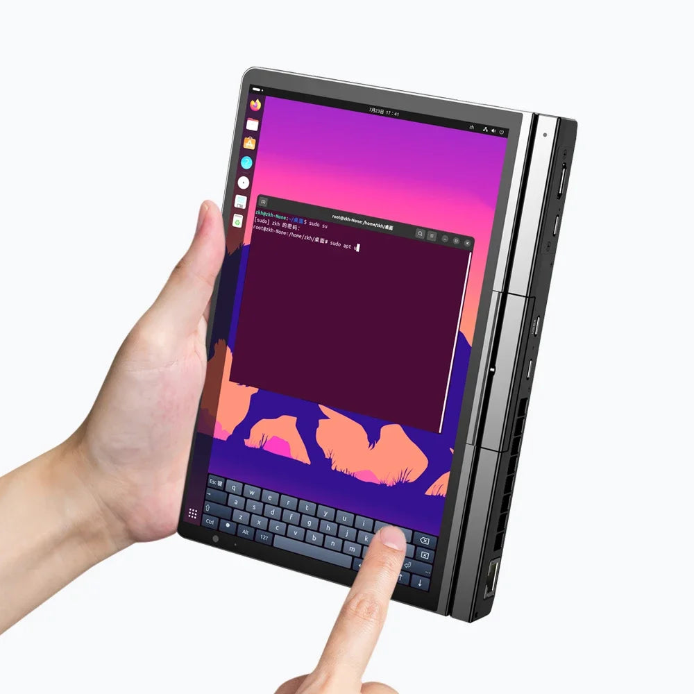 GPD Pocket 4 RAM 16GB 32GB 64G Memory 1TB 2TB SSD Hard Disk  Laptop Notebook Mini PC Portable Gaming Computer