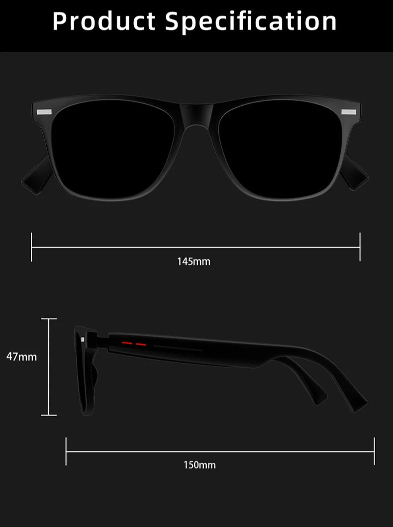 2025 For Ray-Ban Meta Smart Glasses Bluetooth Dual Speaker Daily Commute Travel Sport Waterproof Sunglasses Phonic Smart Glasses