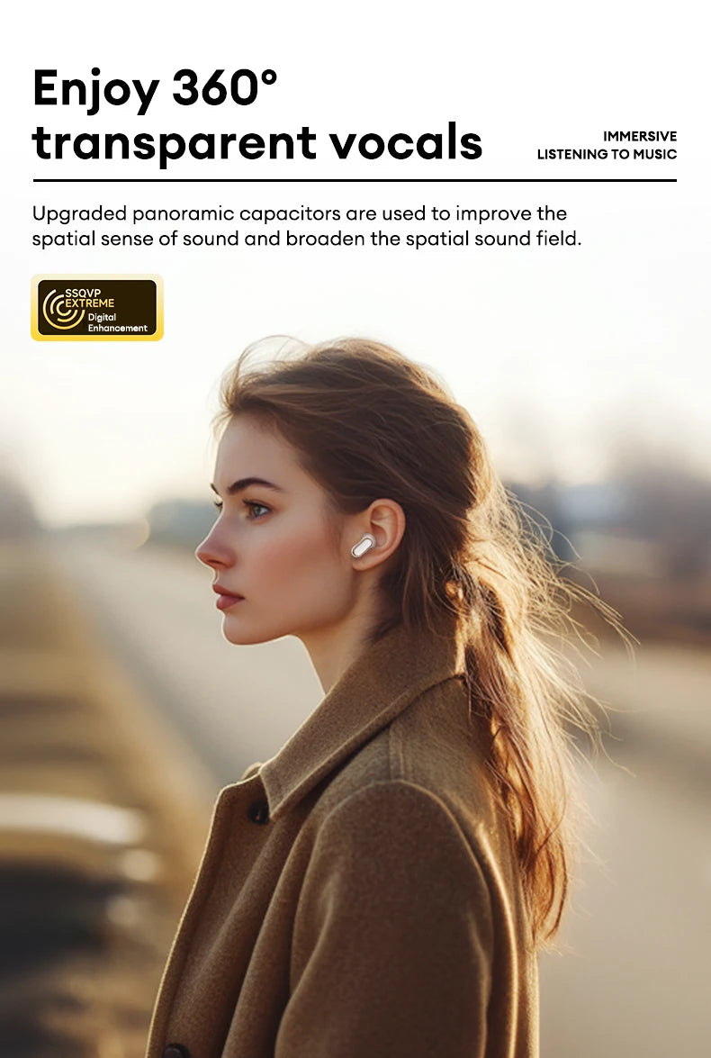 Original Lenovo LP19 Pro New TWS Wireless Bluetooth V5.4 Headset Long range sports headset Dual mode HD music gaming earbuds