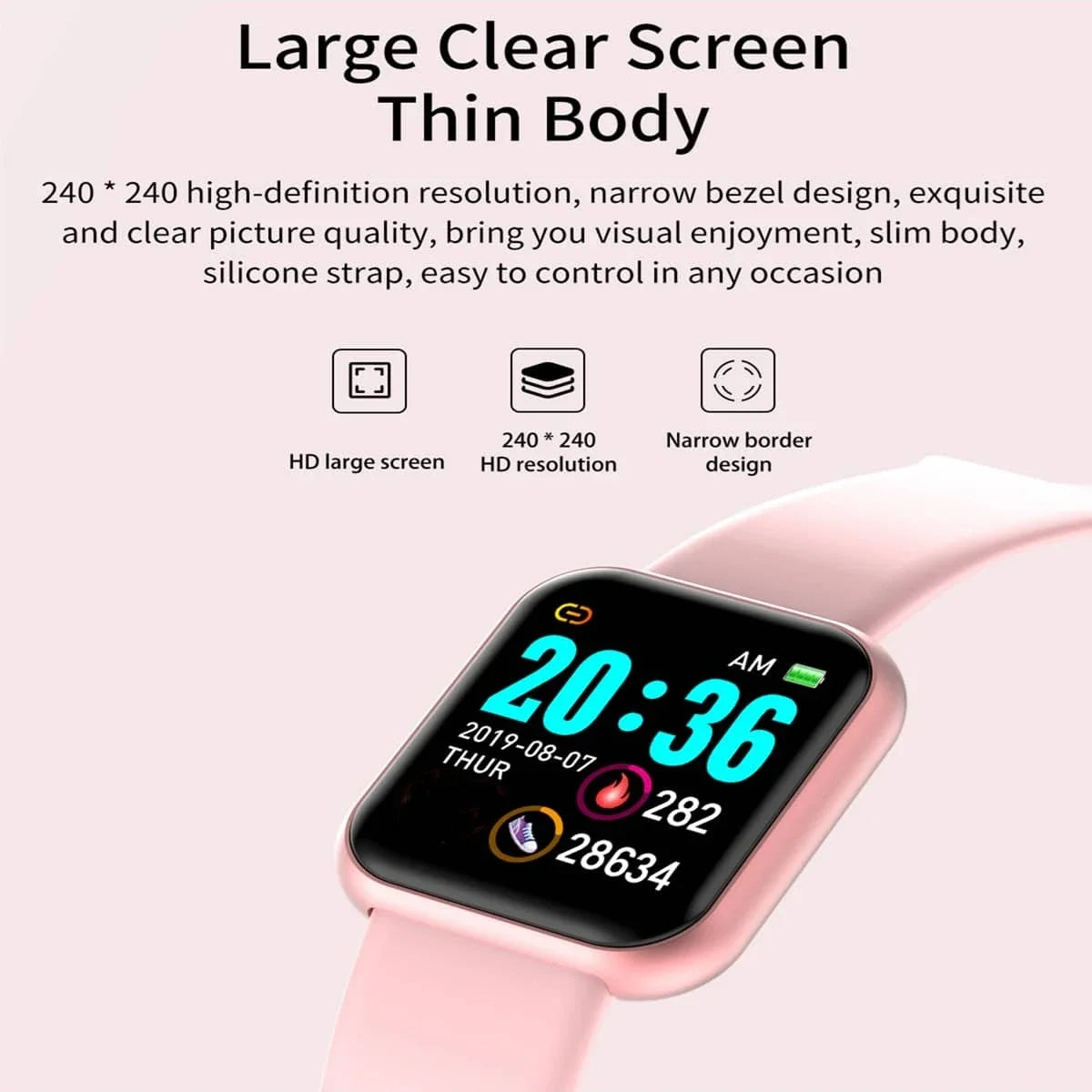 Y68 Smart Watch For Women Men Wristwatch bands BT Connected Phone Player Music Fitness Sport Bracelet Sleep Monitor d20 Watches