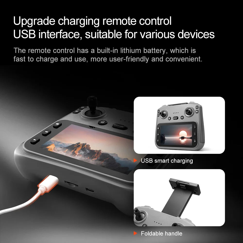 2025 New V168 Max Drone 8K Professional 5G GPS HD Dual Camera Photography 5KM Brushless Foldable Large Screen RC Quadcopter Toys