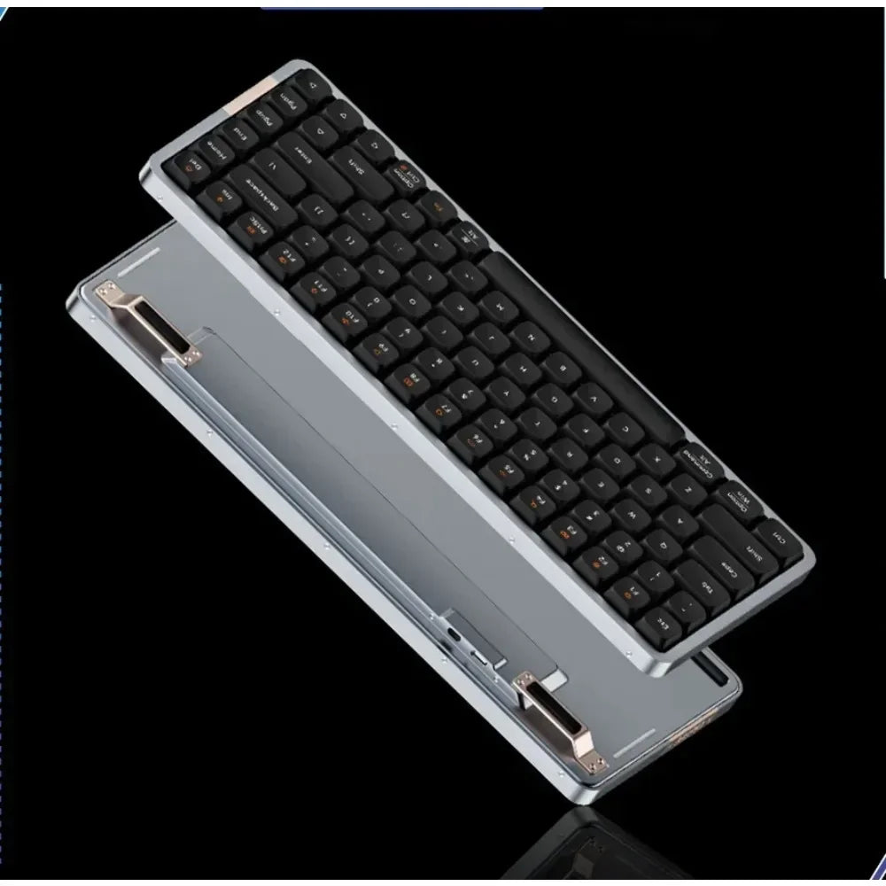 Lofree Flow Series Low-Profile Wireless Mechanical Keyboard Aluminum Gasket 2-Mode Bluetooth Wired Type-c Office Portable Typing