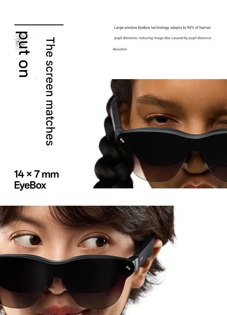 Rayneo Air3s Pro AR Smart Glasses 1200nits 135inches HD Screen 3840 Hz PWM 3D Glasses For Xbox PS5 Switch