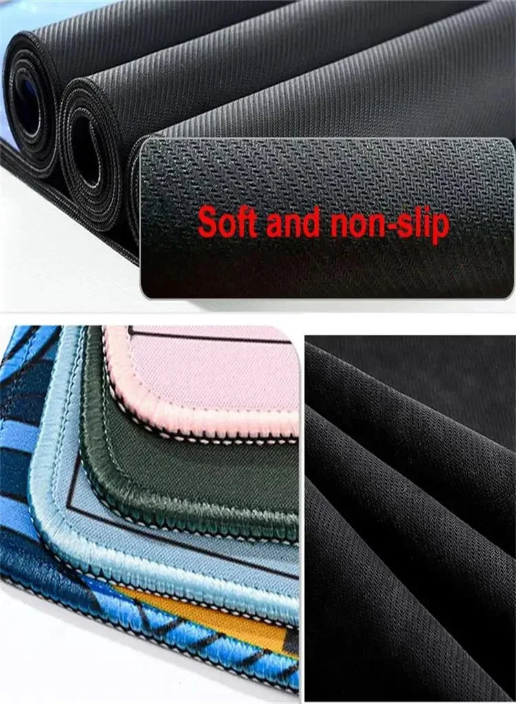 Japan Anime My Hero Academia Mousepad Bakugou Katsuki Large Lock Edge Keyboard Pad For Gamer Computer Desk Mats Anti-slip Rubber