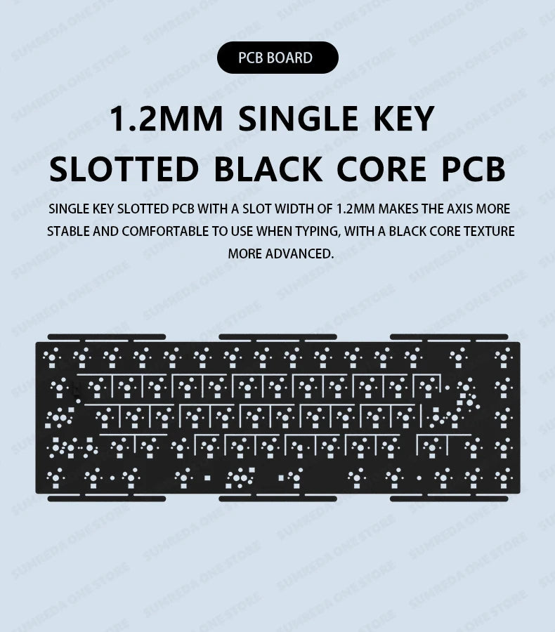 Sugar65 V2 Lucky65 V2 Aluminum Alloy Mechanical Keyboard 3-Mode Customization 2.4g Bluetooth Hotswap Gasket RGB Gaming Keyboard