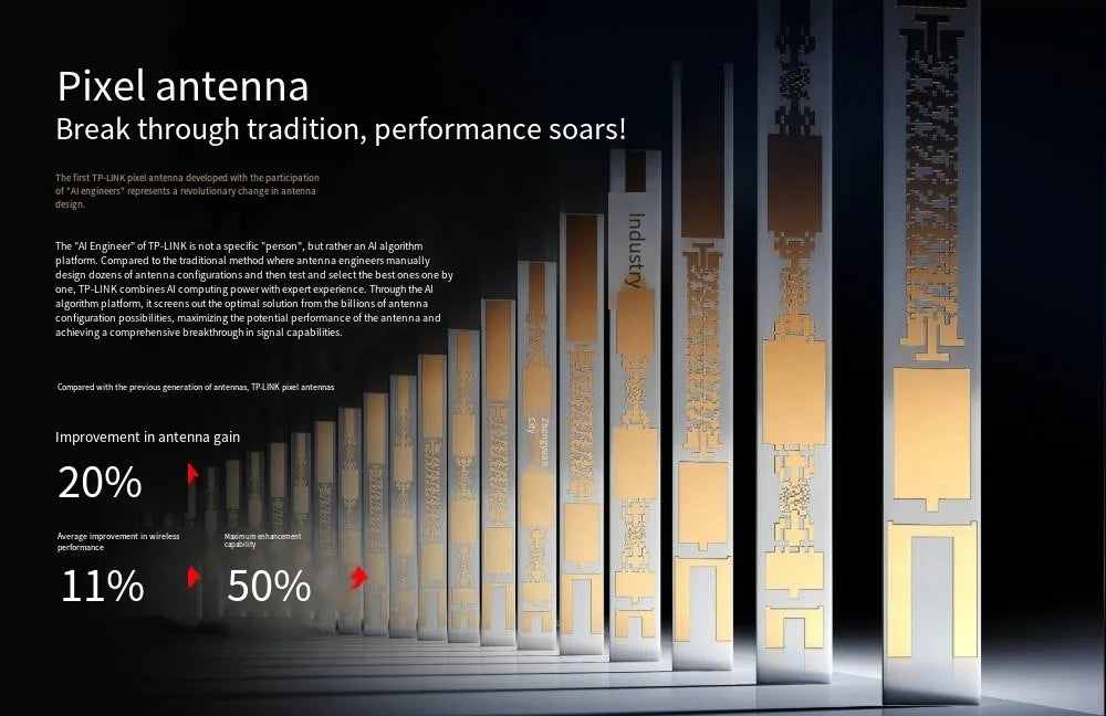 TL-7DR6430 TL-LINK BE6400 Dual-Band WiFi7 Wireless Home High Speed Powerful Through-Wall Gigabit Router Adaptive Port WAN/LAN