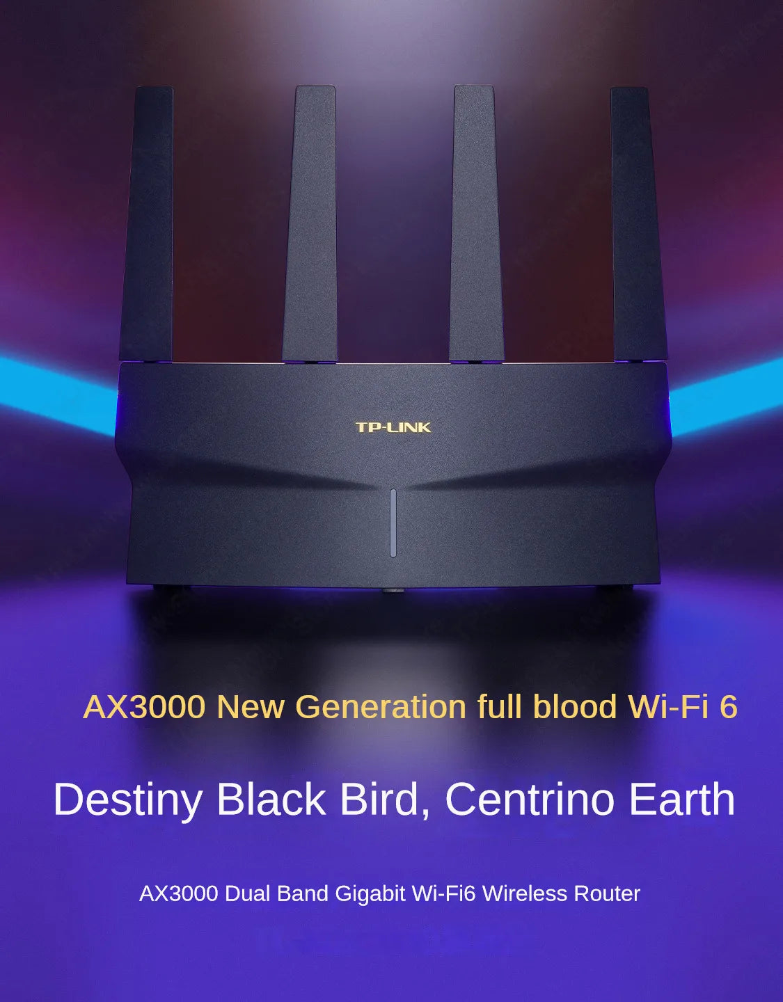 TP-LINK WIFI6 Dual Band AX3000 Wireless Router 2.5G&5G Mesh Networking AP Hotspot  Wifi Range Extender  Access Point