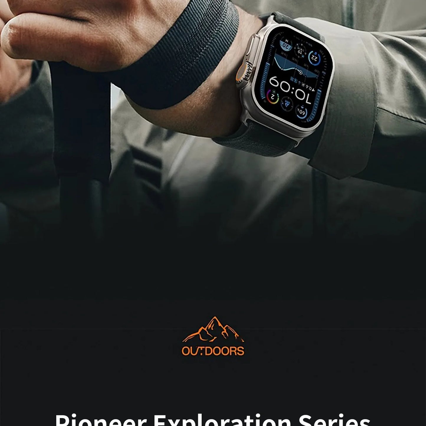 2025 New Suitable for Apple Watch  High Quality Nylon Strap Trail Loop For Watch Series 11 10 9 8 7 SE 3 Ultra 3 2 Band Iwatch