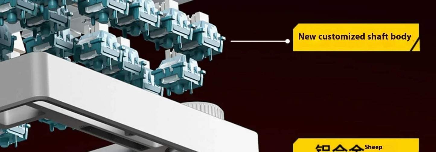 Leobog Hi75C Gaming Aluminum Wireless Mechanical Keyboard Kit Hi75 Hi75C Pro 81Keys Bluetooth 2.4G Wired  Hotswap Gamer Keyboard