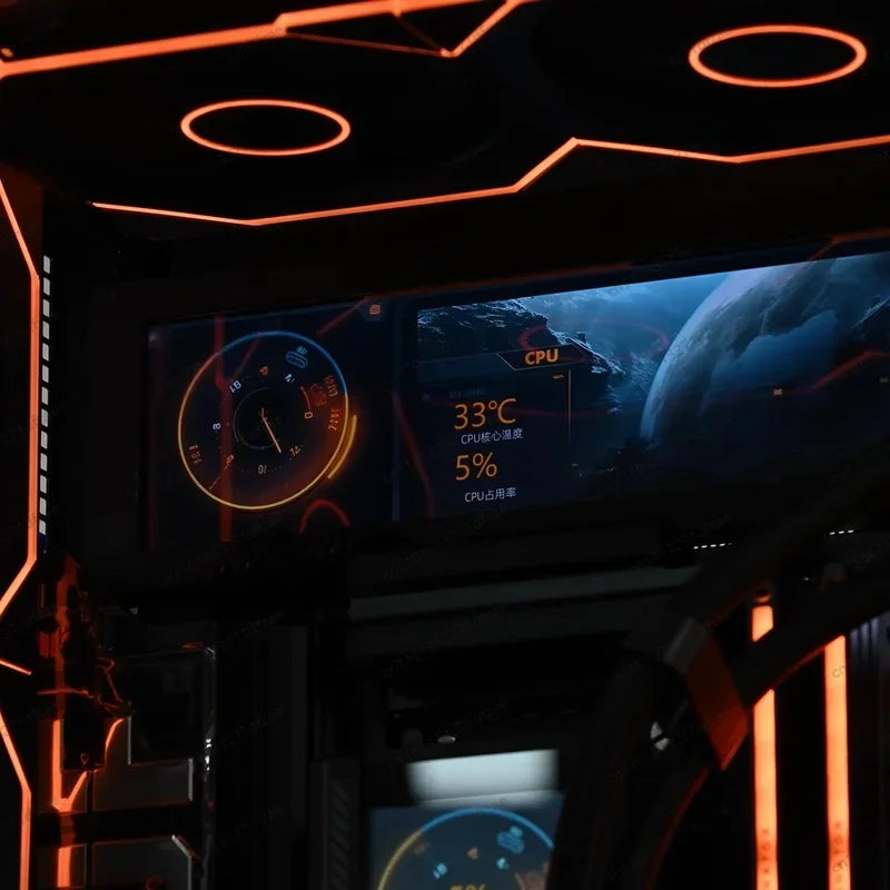 High-End 9800X3D Panoramic Gaming Desktop PC RTX5080 2TB NVMe M.2 SSD Win 10