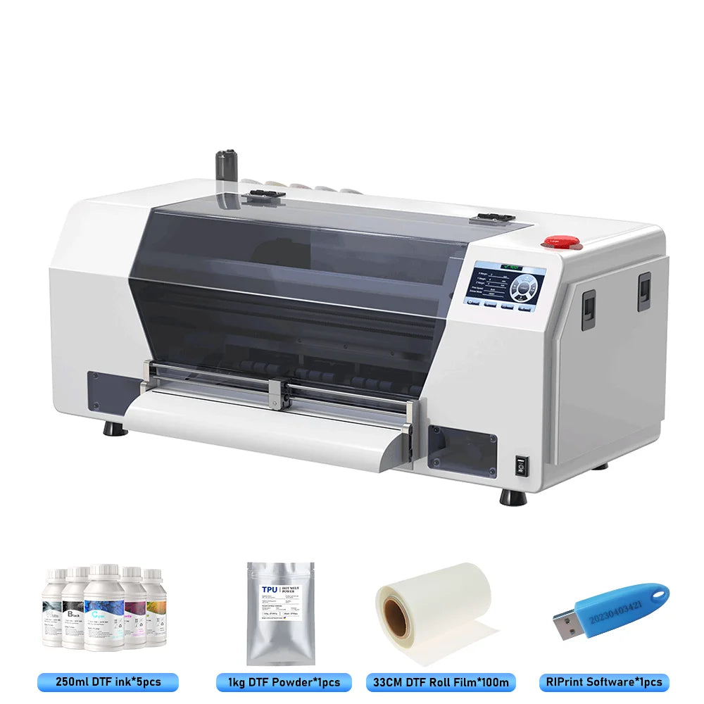 A3+ DTF Printer For Epson XP600 Directly to Film Transfer Printer A3 impresora dtf For all Fabric Print T shirt Printing Machine