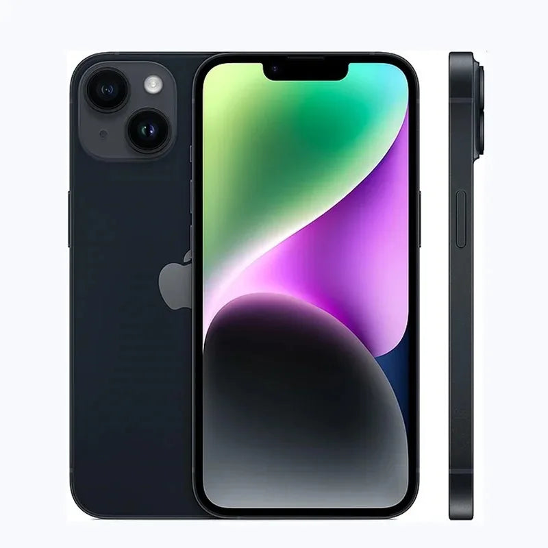 Original Apple iPhone 14  5G  6.1" A15  Face ID NFC US Dual eSIM 6GB RAM 128&256&512GB ROM OLED  Unlocked Used Phone