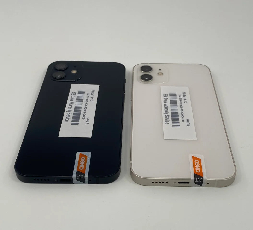 Apple iPhone 12 Face ID 6.1" 4G RAM 64GB/128GB/256GB ROM Unlocked Smartphone OLED Screen A14 Bionic Chip Dual 12MP Cameras 12