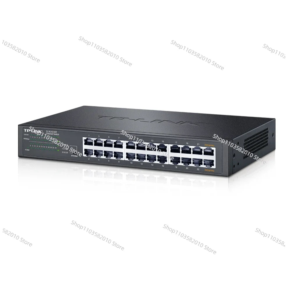 TP-LINK TL-SG1024DT T Series 24-port full Gigabit Non-network Management Switch With Ear Hooks