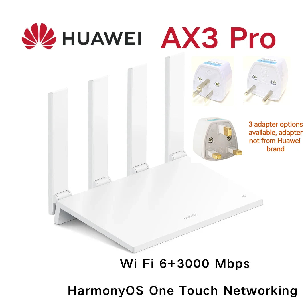 Chinese Version Huawei AX3 Pro WiFi 6+ Router  3000Mbps Quad-Core Gigabit Wireless Router wifi7