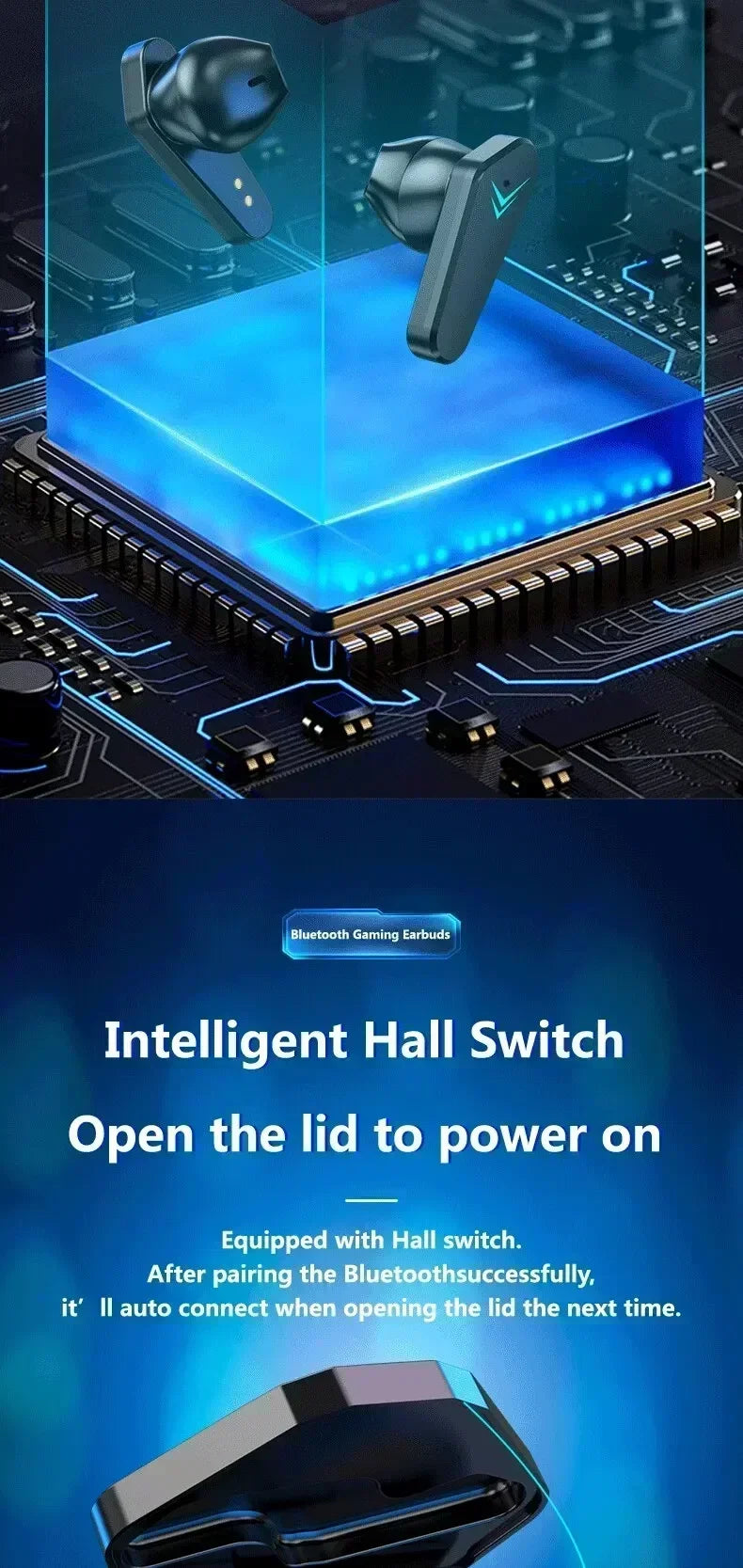 NEW X15 TWS Earphones Bluetooth Wireless Gamer Headphones 65ms Low Latency Earbuds  Headset Gamer