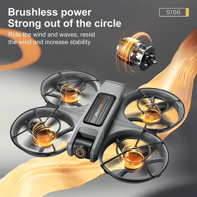 Xiaomi S156 Drone GPS 8K Professional HD 360° Dual Camera Screen Remote Control  Brushless Motors Obstacle Avoidance Quadcopter