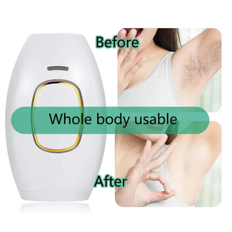 Body Bikini IPL 500,000 Flash Depilator Pulses Permanent Laser Epilator Painless For Women Hair Removal Home Use Devices