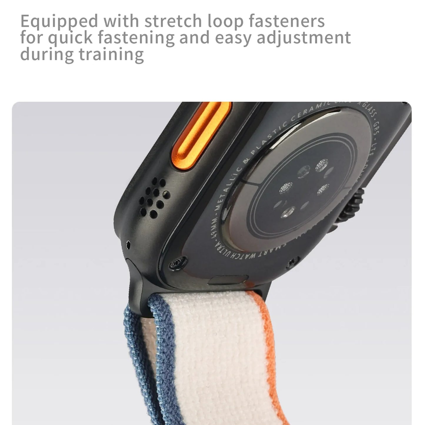 2025 New Suitable for Apple Watch  High Quality Nylon Strap Trail Loop For Watch Series 11 10 9 8 7 SE 3 Ultra 3 2 Band Iwatch