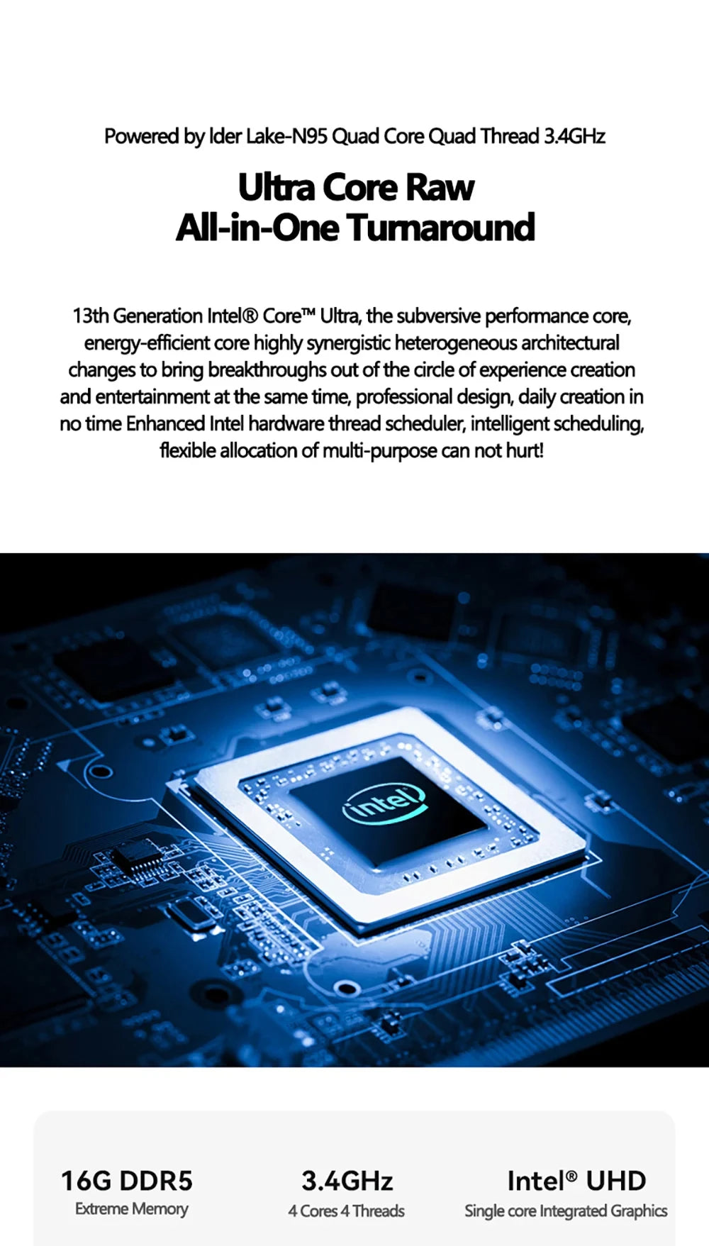 2-in-1 Touch Screen Tablet Laptop 10.9-inch 360° Flip Notebook Intel N95 16GB DDR5 2TB SSD HD Camera Backlit Keyboard Laptop