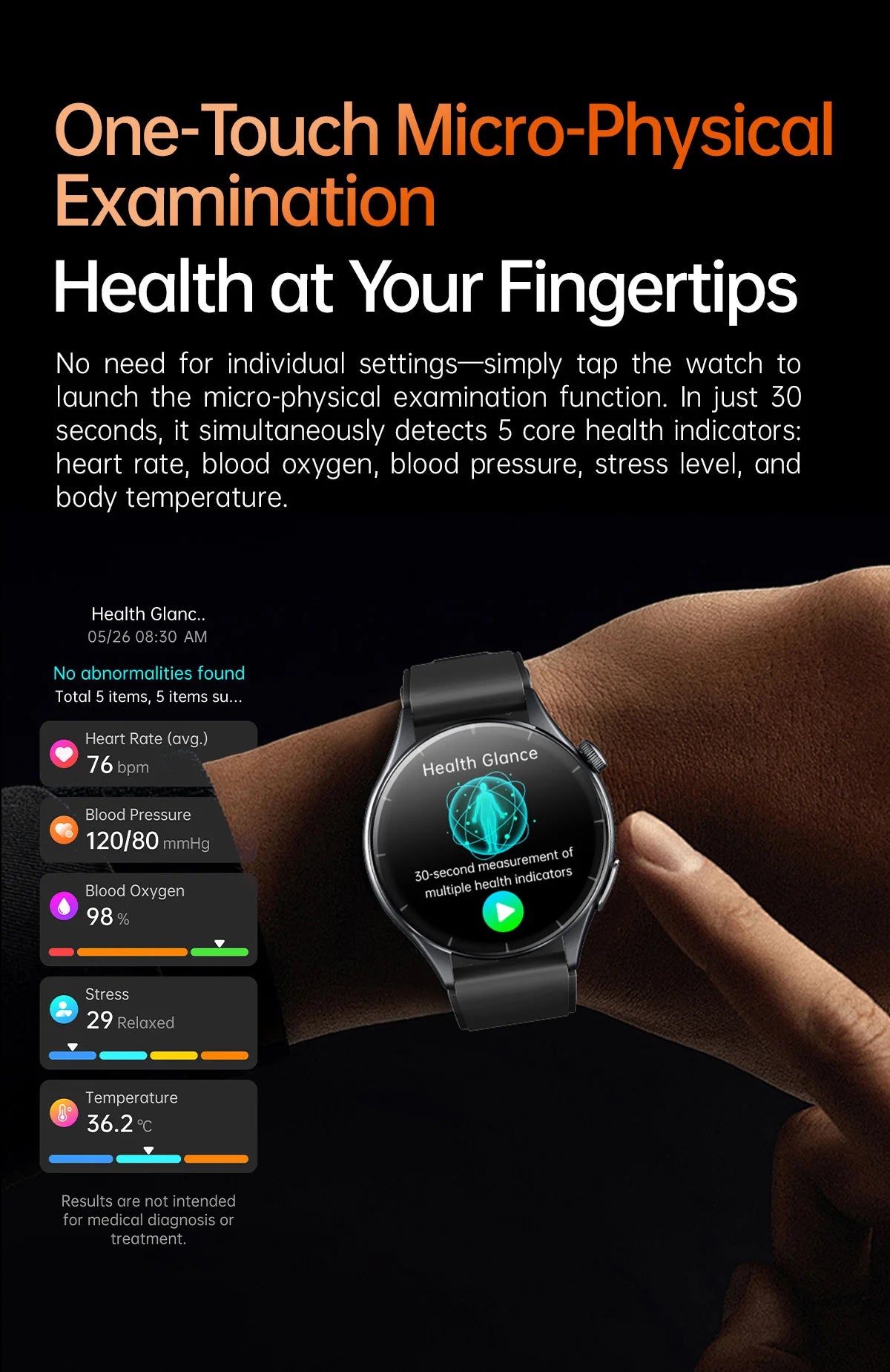 2025 New NFC  Health MonitorUric Acid Blood Pressure Blood oxygen Body Analysis Smart Watch ECG+PPG Clock Smartwatch Men lady