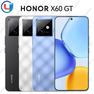 Original HONOR X60 GT 5G Mobile Phone 6.7" AMOLED Display Snapdragon 8+ Gen 1 Battery 6300mAh 80W Charging GMS Smartphone