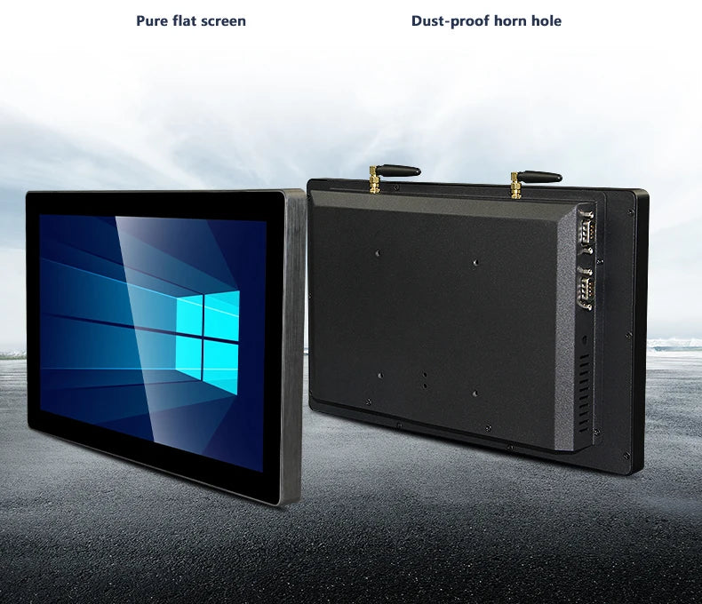 Factory Direct Sales 15.6 inch Wall-mounted and Desktop Industrial Tablets with Capacitive Touchscreen IP65 i3 i5 i7 4G 128G SSD