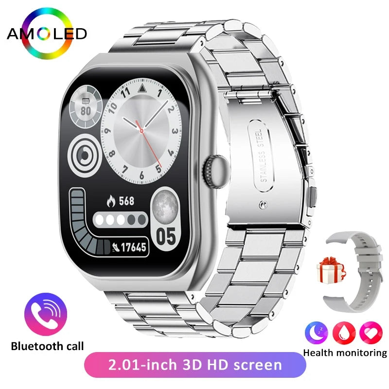 2025 New For Xiaomi Smart Watch Women Heart Rate Health Monitoring Voice Assistant BT Calling IP68 Waterproof Sports Smartwatch