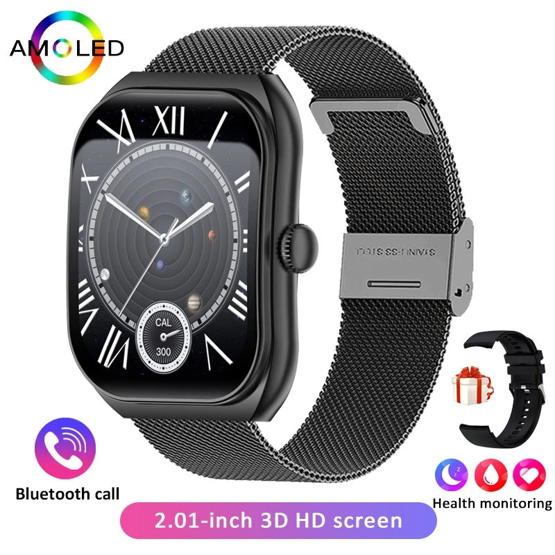 2025 New For Xiaomi Smart Watch Women Heart Rate Health Monitoring Voice Assistant BT Calling IP68 Waterproof Sports Smartwatch