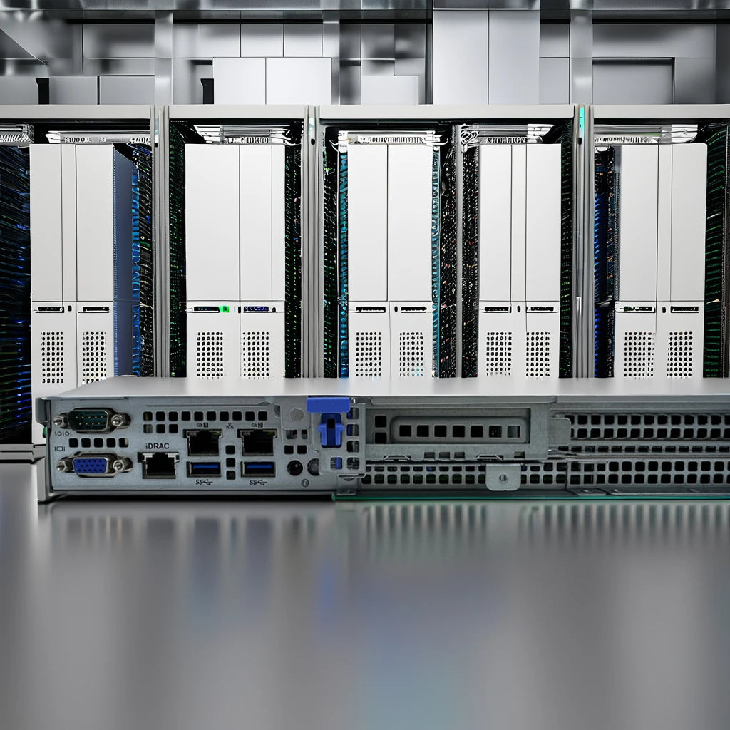 Original Poweredge Dell R340 Rack Server with Xeon Processor 2U Form Factor in Stock